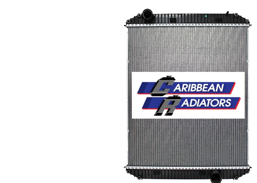 Freightliner Radiator - 28 3/4 x 24 3/4 x 2 (PTR Without Frame)