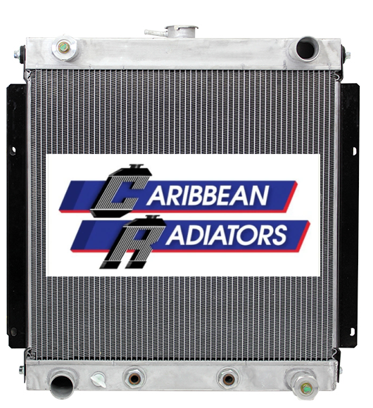 Aluminum Airport Tug Radiator - 18 3/4 x 19 1/4 x 1 7/8 (Aluminum)