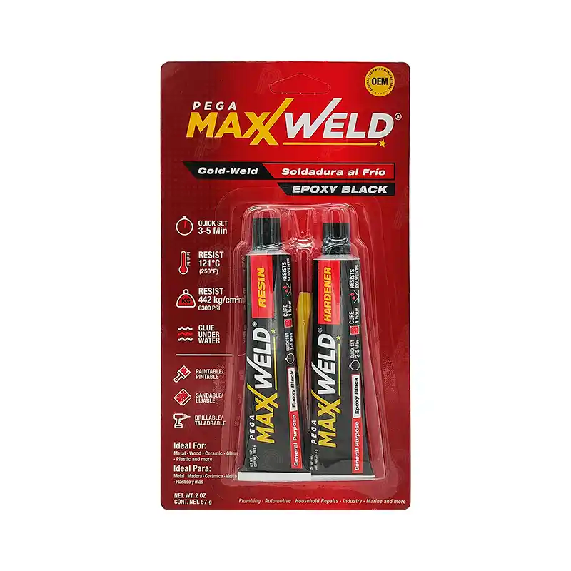 Pega Maxxweld Tubo Epoxico